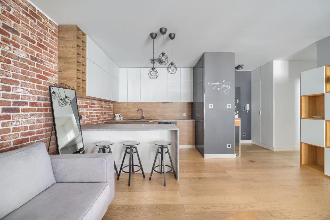 Poznan Grafitowa Modern Apartment Экстерьер фото